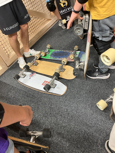 Surf Skate Kurs - Free Style Academy Laax